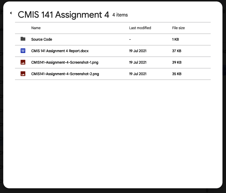 [NEW SOLN] CMIS 141 ASSIGNMENT 4 OUTPUT TRIANGLE AND DIAMOND PATTERN