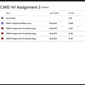 [NEW SOLN] CMIS 141 ASSIGNMENT 3 CALCULATE STUDENT GRADE