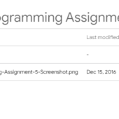 [NEW SOLN] CSIS 208 PROGRAMMING ASSIGNMENT 5