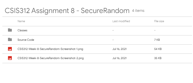 [SOLVED] CSIS 312 ASSIGNMENT 8 SECURERANDOM: Write a program that inserts 25 random numbers from 0 to 99 (using SecureRandom) inclusive into a linked-list object in sorted order and then calls the linked-list object’s print() method.